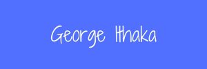 Authors - George Ithaka