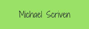 Authors - Michael Scriven