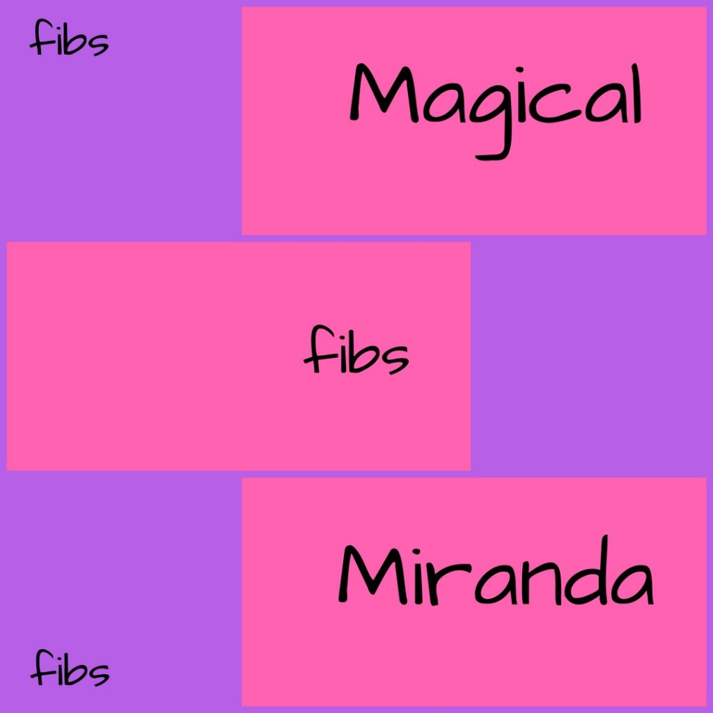Magical Miranda fibs image